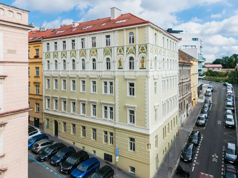 Byt Kmochová – pohled z dronu