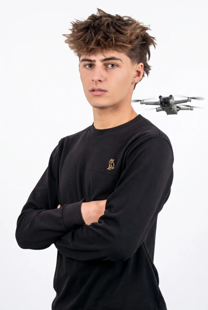 David Štantejský s dronem